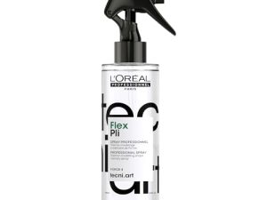 L’Oréal Professionnel, Spray termo-activo, acabado con ondas y rizos, agua de peinado, Flex Pli, TecniART, 190ml