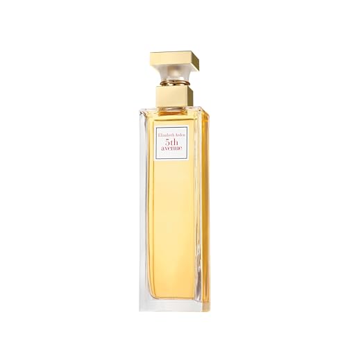 Elizabeth Arden - 5th Avenue, Eau de Parfum, Perfume Femenino en Spray, Elegante y Lujoso con Notas Florales de Magnolia Rosada, Violeta y Ámbar, Aroma Fresco y Ligero, Perfume para Mujer - 125 ml