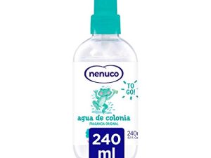 Nenuco Agua de Colonia recomendado para Bebés Recién Nacido (A partir de 3 meses), Fragancia Original – Formato Spray 240 ml