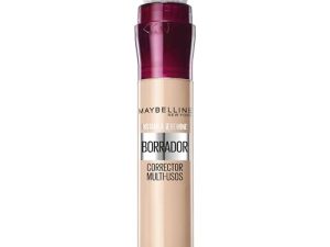 Maybelline New York, Corrector de Ojeras, Bolsas e Imperfecciones, Con Bayas de Goji y Haloxyl, Tono: 01 Light, 6.8 ml
