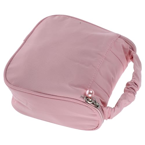 MUSISALY Maletín De Maquillaje Vacío Neceser De Viaje Compartimentos para Mujeres Bolsa De Aseo