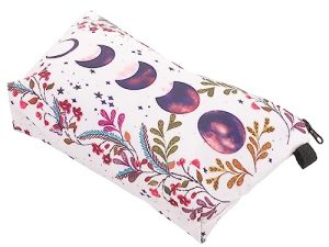 Beatifufu Bolsa De Maquillaje Organizadora Neceser Mujer Viaje Bolsa De Aseo Floral