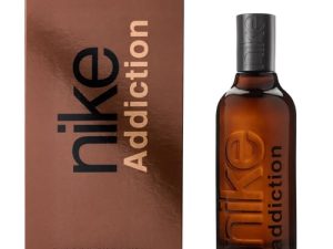NIKE – Addiction Man 150 ml, Colonia Hombre, Perfume Formato Líquido, Eau de Toilette Natural y Masculina, Aroma Amaderado Balsámico, Fragancia Fresca y de Larga Duración