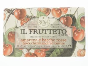 NESTI DANTE Jabón Il Frutteto (Cereza Negra y Frutos Rojos) – 250 gr.