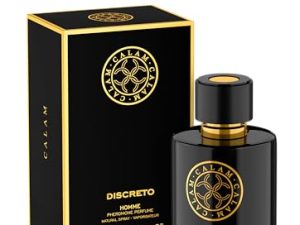 CALAM Discreto Homme 50 ml – Eau Fraîche – Perfume de Feromonas