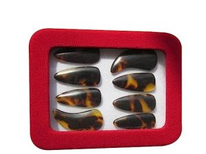 Healeved cubierta de dedo selección de pulgar selecciones de dedos guzheng palillos diver niño nails púa de guitarra cubierta de uñas zheng falso para zheng importante elegir juego de uñas