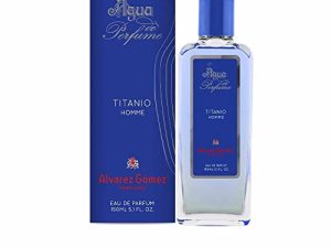 Agua de perfume para hombre Titanio, frasco 150 ml agua de perfume cautivador