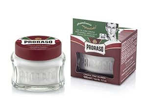 Proraso Crema Pre Afeitado Sándalo Y Manteca De Karité Para Barbas Duras – 100 Ml. 300 g (400502)