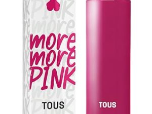 Tous More More Pink, Eau de Toilette para Mujer, Fragancia Floral Afrutada, 90ml con Vaporizador