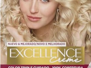 L´ORÉAL PARIS Excellence Creme Tinte Permanente – Tono 10 Rubio Clarísimo Aclarado