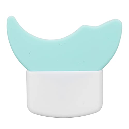 Protector de Línea de Pestañas, Silicona para Prevenir Residuos, Aplicador de Máscara Portátil de Dos Curvas Resistente para Principiantes