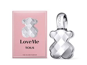 Tous LoveMe The Silver, Eau de Parfum para Mujer, Fragancia Floral Afrutada, 30ml con Vaporizador, 1 unidad