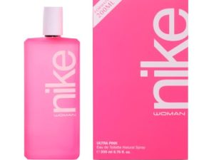NIKE – Ultra Pink 200 ml, Colonia Mujer, Perfume Formato Spray, Eau de Toilette Natural y Femenina, Aroma Oriental Gourmand, Fragancia Fresca, Rebelde y de Larga Duración