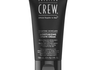 American Crew – Moisturizing Shave Cream, Crema de Afeitar Hidratante, Cuidado Facial para Hombre, Protege y Suaviza la Piel, Previene la Irritación, Cuidado de la Barba, 150 ml