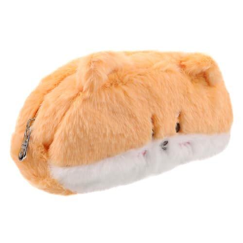 BESTYASH Bolsa De Aseo De Felpa Neceser De Peluche para Mujer Ideal para Viajes y Uso Diario