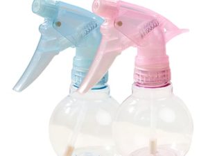 Hemobllo Pulverizador Manual a Presión 150 Ml Botella Pulverizadora de Niebla Vintage para Peluquería y Jardinería Frascos Rellenables Portátiles para Cosméticos y Viajes Set de 2