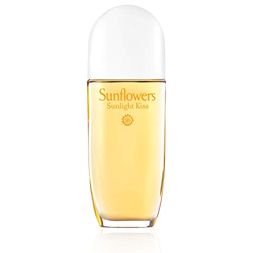 Elizabeth Arden - Sunflowers Sunlight Kiss, Eau de Toilette para Mujer, Spray vaporizador, Fragancia Floral, Cálida y Efervescente, con Bergamota, Violeta y Rosa, 100ml