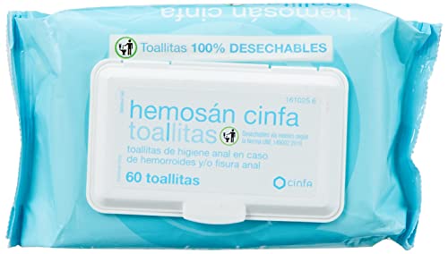 HEMOSAN CINFA HEMORROIDES 60 TOALLITAS
