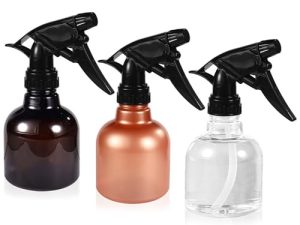 YYTOL Botella de spray vacía de 250 ml, botella de spray de agua para el cabello, botellas pulverizadoras de plástico para limpieza del cabello, 3 unidades