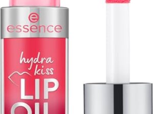 Essence Cosmetics ACEITE DE LABIOS hydra kiss, hidratar/humectar, cuidado, con grasas, brillante, rociado, 4 ml