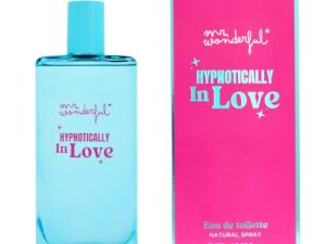 MR WONDERFUL – Hypnotically in Love 150 ml, Colonia Mujer, Perfume Formato Spray, Eau de Toilette Natural y Femenina, Aroma Floral Afrutado, Fragancia Fresca y de Larga Duración