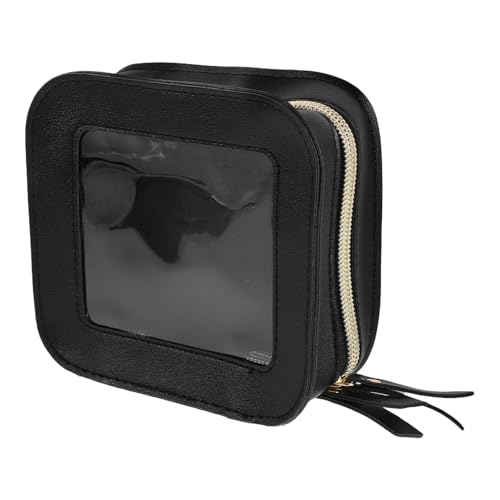 WRITWAA Neceser Transparente para Cosméticos Organizador De Maquillaje De para Mujer Bolsa De Aseo con Compartimentos para y