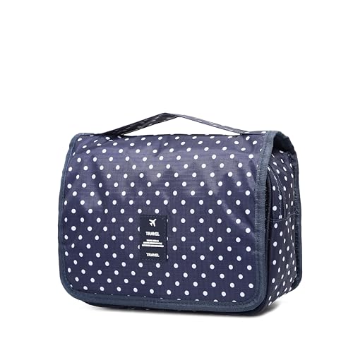 Sechunk Bolsas de Aseo de Viaje Impermeables para Colgar Bolsa de cosméticos multifunción Bolsa de Maquillaje para Mujeres