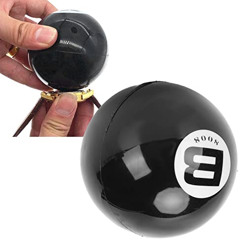 Cofres de Joyería Inflable de Goma de 7 Cm de Diámetro Estuche de Reloj de Fácil Uso Bola de Fricción Abierta Negro, Cofres de Joyería de Bola de Reparación de Relojes