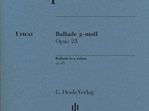 Ballade en sol mineur op. 23