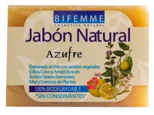 Bifemme Jabón azufre – 100 gr