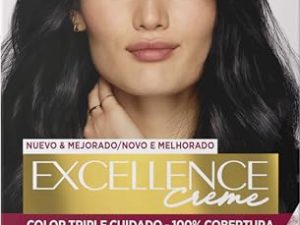 L´ORÉAL PARIS Excellence Creme Tinte Permanente – Tono 1 Negro