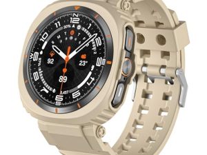 Rugged Armor – Carcasa para Samsung Galaxy Watch 7 Ultra 47 mm (2024) (Beige)