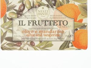 Nesti Dante Il Frutteto Olive and Tangerine Soap Mydło toaletowe Oliwa z Oliwek i Mandarynka 250g