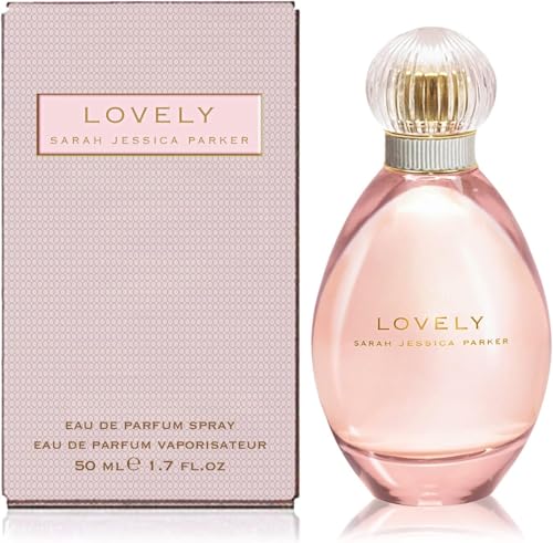 Sarah Jessica Parker Lovely Eau de Parfum, spray de 50 ml, perfume delicado, fragancia para mujer, eau de parfum para mujer para llevar: perfume original SJP