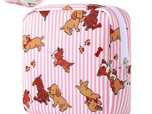 Desing Wish 1 Piezas Neceser Compresas Mujer Neceser Viaje Maquillaje Pequeño con Cremallera Makeup Bag Bolsa de Aseo Niña Bolsa de Almacenamiento Servilletas Sanitarias Regalos Navidad cumpleaños