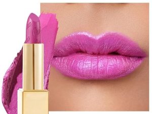 OULAC Pintalabios Rosa Brillo Metálico, Brillo 3D de Larga Duración, Barras de Labios de Alta Pigmentación y Cobertura Total, Fórmula Cremosa e Hidratante, Vegan, 4.3 g, (15) Velocity