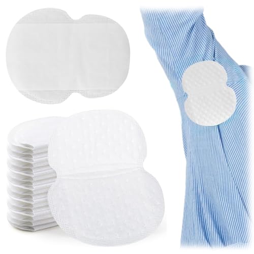 EIHI 120 Piezas Almohadillas Sudor Axilas, Almohadillas Antitranspirantes para Axilas Suaves, Armpit Sweat Pads