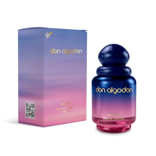OFERTA: Don Algodón Eau de Parfum Mujer 100 ml | Perfume floral gourmand con lirios del desierto, coco e iris | Fragancia intensa, femenina y envolvente en promoción
