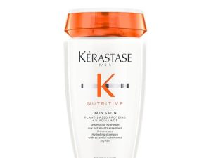 ¡GRAN PRECIO! Kérastase Nutritive, Champú Hidratante, Para Cabello seco, Fortalece y repara, Con proteínas vegetales, Bain Satin, 250 ml con descuento