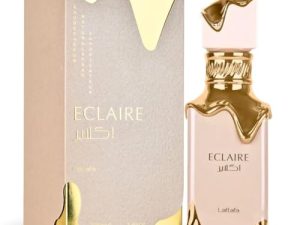 OFERTA: Lattafa- Eclaire EDP Spray 100ML De Lattafa La fragancia se abre con notas altas de caelo, leche y azúcar que cautivan los sentidos con su dulzura rica y cremosa, que recuerda a un dulce decadente. en promoción