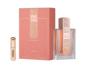 CHOLLO: Lattafa Angham Second Song Eau de Parfum 100ml, Perfume Árabe para Mujer de Larga Duración, Incluye Atomizador, Fragancia Dulce y Adictiva con Notas de Vainilla Praliné y Almizcle con oferta