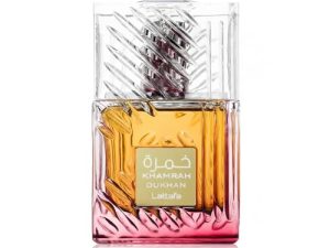 REBAJADO: Perfume Khamrah Dukhan EDP de Lattafa 100 ml, perfume unisex – Pimento picante ahumado con oferta