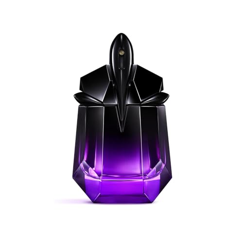 MUGLER Alien Extraintense, Eau de Parfum, Perfume para Mujer, Fragancia Floral Amaderada Gourmand y Refinada, Atrevida y Sensual, Toque Dático, Recargable, 30 ml