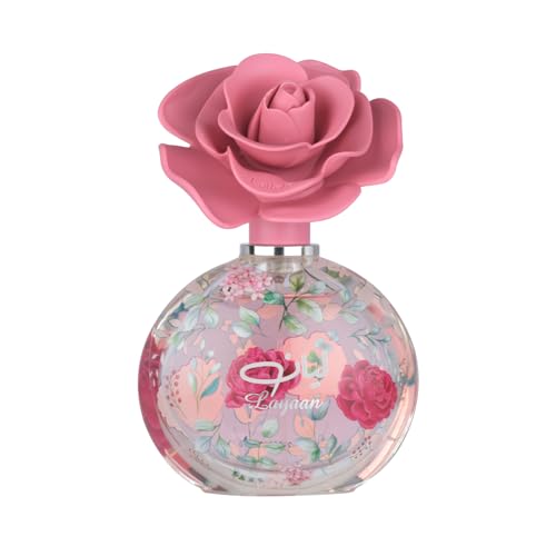OFERTA: Lattafa Layaan – Frutal, Floral, Ambar, Almizcle – Eau de Parfum spray de larga duración para mujer, 75 ml / 2.53 onzas al mejor precio