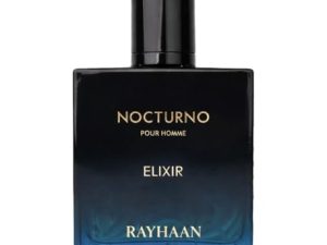 OPORTUNIDAD: Rayhaan Nocturno Elixir Pour Homme Eau de Parfum para hombre – Aa a madera ámbar 100 ml en promoción