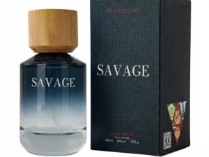 ¡GRAN PRECIO! Everlyx – Perfume Savage Eau de Parfum 50ml – Reyes Queens – Fragancia Masculina con Notas Frescas y Amaderadas – Aa Elegante, Intenso y Duradero para Hombres Seguros y Sofisticados