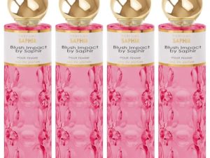 DESCUENTO: PARFUMS SAPHIR Blush Impact – Eau de Parfum con atomizador para mujer – 400 ml | Oferta Amazon