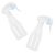 EXCEART Botella Pulverizadora de Plástico 200 Ml Pulverizador Manual de Presión 2 Unidades Spray para Peluquería y Riego de Plantas Diseño Ligero y Portátil Reutilizable