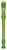 YAMAHA YRS20BG – Flauta dulce soprano, color Verde transparente