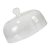 BESTonZON 1 Pc Cubierta De Alimentos Para Microondas Cubierta De Vidrio Para Microondas Domo De Pantalla Transparente Campana De Cúpula De Cristal Vidrio Redondo En Forma De Campana Cubrir
